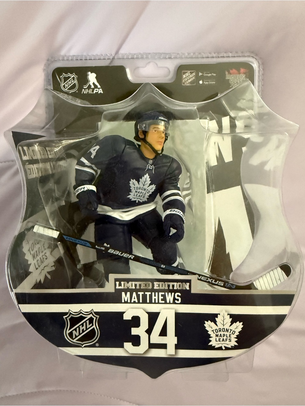 NHL Toronto Maple Leafs #34 Collectible Figure - Auston Matthews